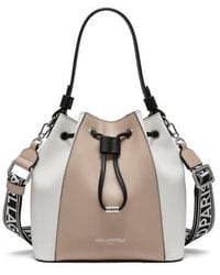 KARL LAGERFELD - Adele Bucket Bag - Lyst