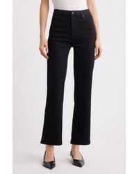 FRAME - Le Sleek High Waist Ankle Straight Leg Jeans - Lyst