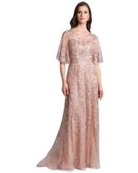 LARA New York - Cape Sleeve Mother's Gown - Lyst