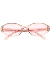 Quay - Aura Points 55Mm Oval Sunglasses - Lyst