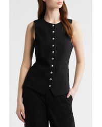 Rag & Bone - Irina Ponte Knit Longline Vest - Lyst