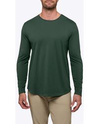 Cuts - Ao Curved Hem Long Sleeve T-Shirt - Lyst