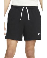 Nike - Club Fleece French Terry Shorts - Lyst