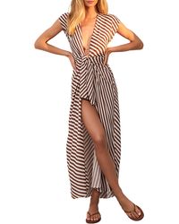 ViX - Boardwalk Sasha Cover-up Maxi Dress - Lyst