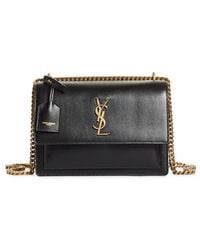 Saint Laurent - Medium Sunset Leather Shoulder Bag - Lyst
