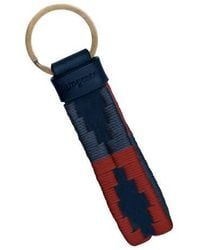 Pampeano - Charro Loop Leather Keychain - Lyst