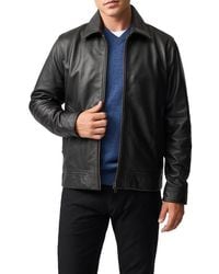 Rodd & Gunn - Haymarket Leather Jacket - Lyst