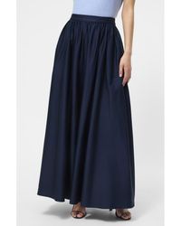 French Connection - Sateen Maxi Skirt - Lyst