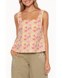 Petal & Pup - Talyn Button Back Top - Lyst