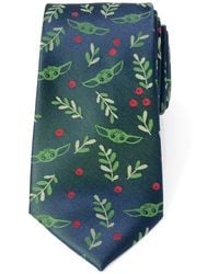 Cufflinks Inc. - Star Wars Grogu Holiday Silk Blend Tie - Lyst