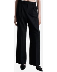 Mango - Straight Leg Suit Pants - Lyst