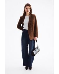 H&M - Double-Breasted Blazer - Lyst