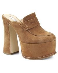 Zigi - Harlen Platform Penny Loafer Mule - Lyst