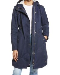 overcast waterproof raincoat with hood barbour