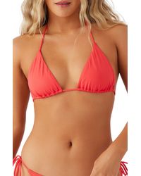 O'neill Sportswear - Venice Saltwater Solids Bikini Top - Lyst