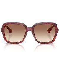 Ralph - 56Mm Gradient Square Sunglasses - Lyst