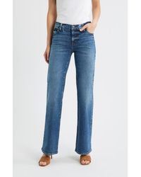 FRAME - The Pixie Rodeo Flare Leg Jeans - Lyst