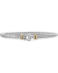 David Yurman - Cable Flex Buckle Bracelet - Lyst