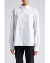 Totême - Signature Organic Cotton Poplin Button-up Shirt - Lyst