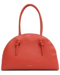 Mansur Gavriel - Fortuna Leather Bowling Bag - Lyst