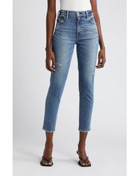 Moussy - Grahamwood Crop Skinny Jeans - Lyst