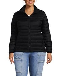 Lands' End - Wanderweight Ultralight Packable Down Jacket - Lyst