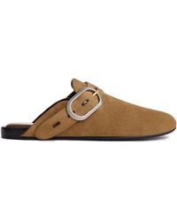Rag & Bone Ansley Genuine Shearling Slingback Mule - Lyst