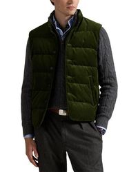 Polo Ralph Lauren - 12 Wale Corduroy Down Puffer Vest - Lyst