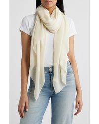 Treasure & Bond - Lighweight Sequin Fringe Scarf - Lyst