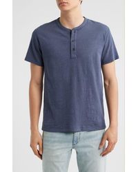 Rag & Bone - Classic Short Sleeve Henley - Lyst