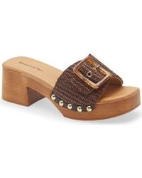 Chocolat Blu - Lari Platform Sandal - Lyst