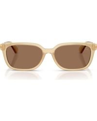 Burberry - 54Mm Rectangular Sunglasses - Lyst