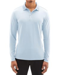 Robert Barakett - Georgia Long Sleeve Polo - Lyst