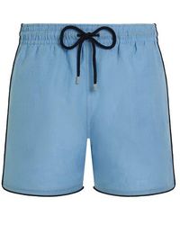 Vilebrequin - Linen Swim Shorts Solid - Lyst