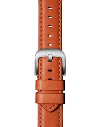 Download Shinola Leather Apple Watch Strap in Navy (Blue) - Lyst