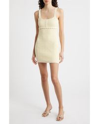 LoveShackFancy - Etna Knit Body-Con Knit Minidress - Lyst