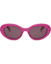Celine - Bold 3 Dots 53mm Cat Eye Sunglasses - Lyst