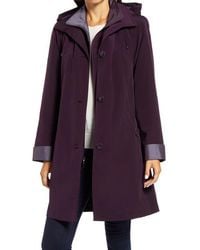 Gallery - Water Resistant Hooded Rain Jacket - Lyst