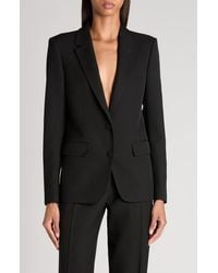 Tom Ford - Sharp Shoulder Wool Grain De Poudre Jacket - Lyst