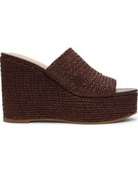 Steve Madden - Cassi Platform Wedge Slide Sandal - Lyst