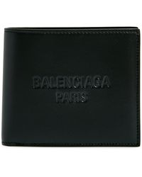Balenciaga - Duty Free Leather Bifold Wallet - Lyst