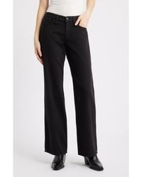 Rag & Bone - Cam Featherweight Low Rise Relaxed Straight Leg Jeans - Lyst