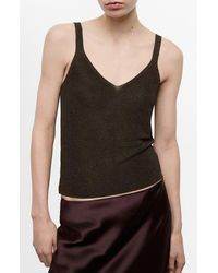 Mango - Sweater Tank - Lyst