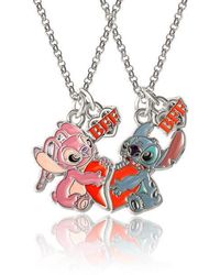 Disney - Lilo & Stitch Bff Necklace Set Of 2, 16+3 - Lyst