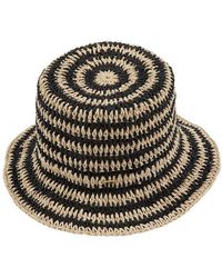 Eugenia Kim - Jonah Stripe Packable Straw Bucket Sun Hat - Lyst