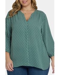 NYDJ - Pintuck Top - Lyst