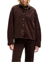 7 For All Mankind - Nina Corduroy Shirt - Lyst