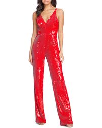 nordstrom dress the population jumpsuit