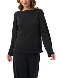 Trina Turk - Sarese Long Sleeve Boat Neck Top - Lyst
