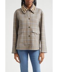 Veronica Beard - Kasper Plaid Chore Jacket - Lyst